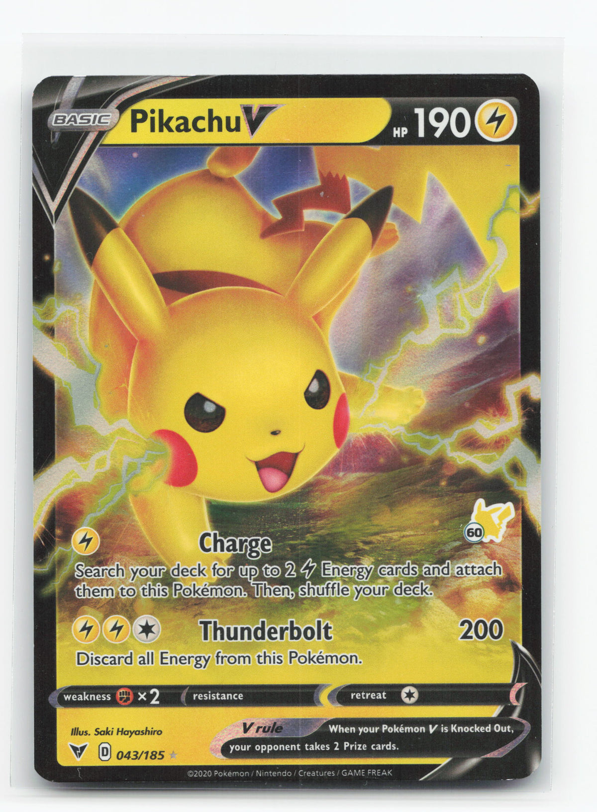 Pikachu V 043/185 - Vivid Voltage