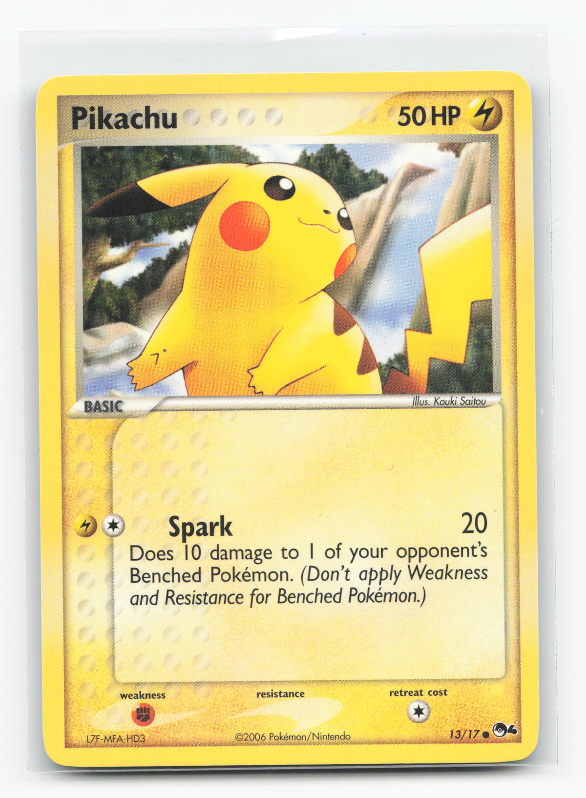 Pikachu 13/17 - POP Series 4