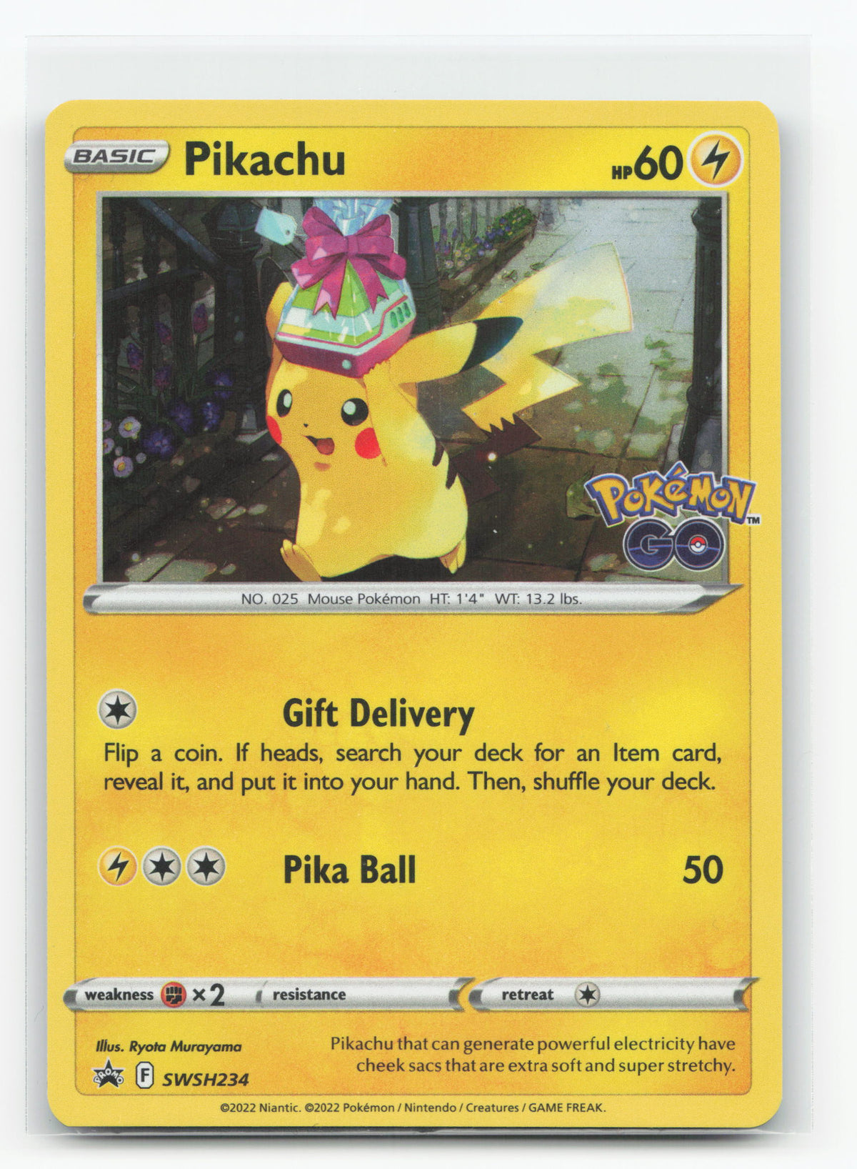 Pikachu SWSH234 - SWSH Black Star Promos