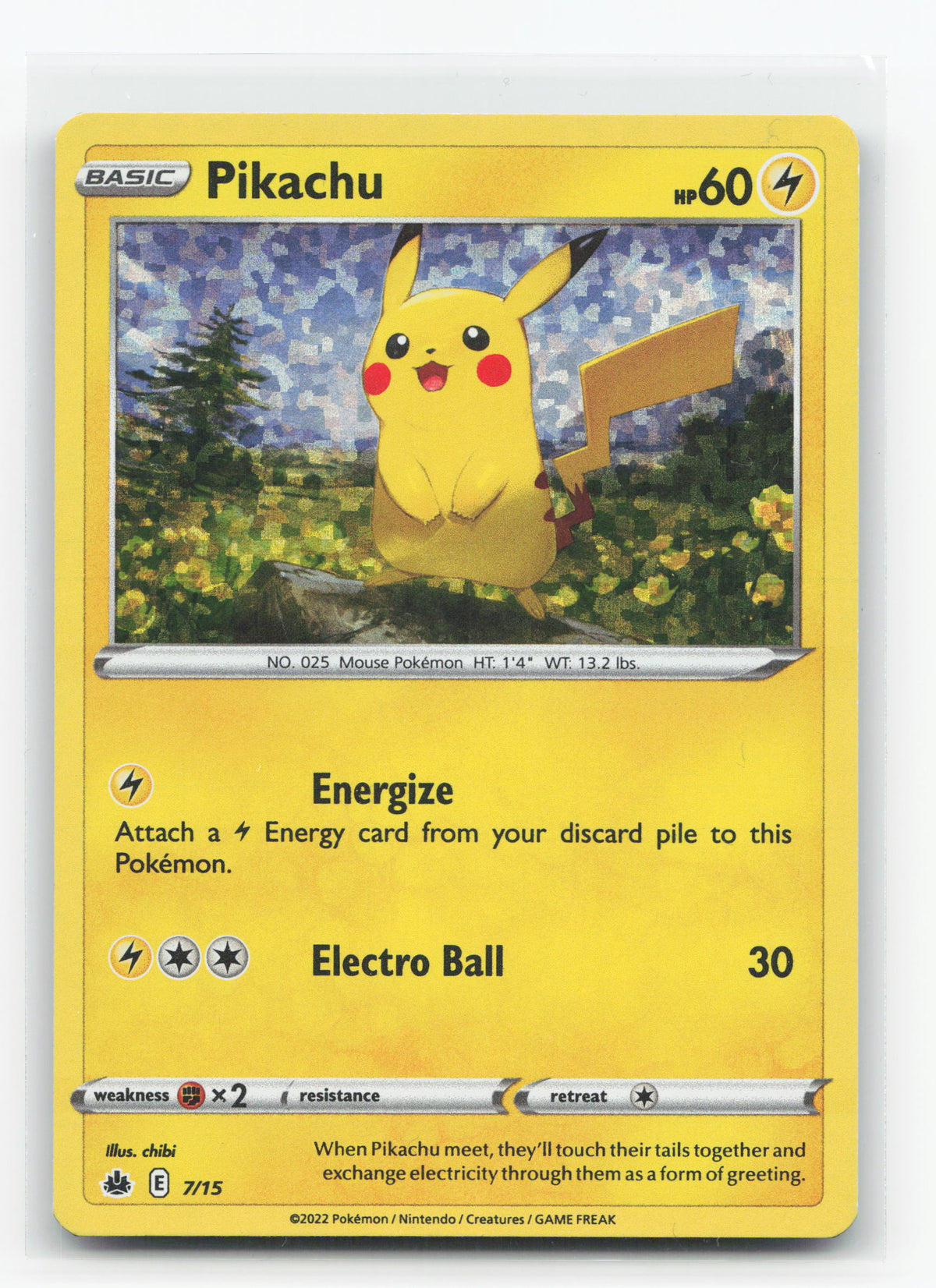 Pikachu 7/15 - McDonald's Collection 2022