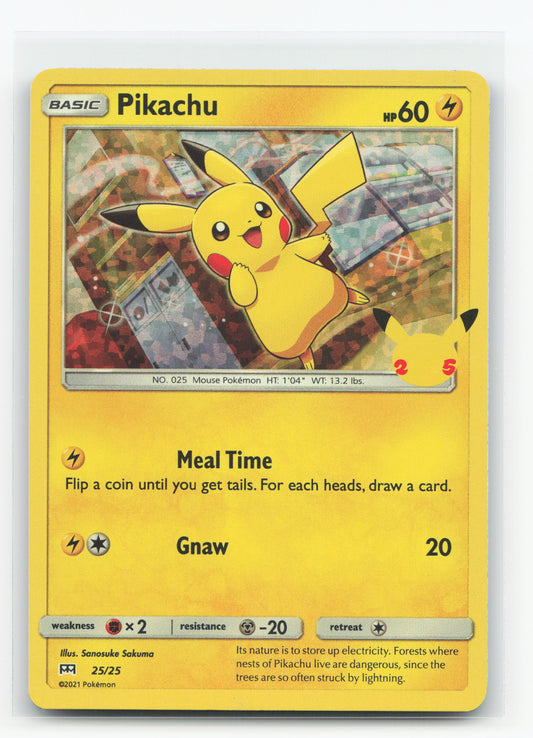 Pikachu 25/25 - McDonald's Collection 2021