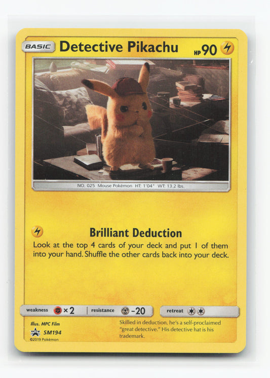 Detective Pikachu SM194 - SM Black Star Promos