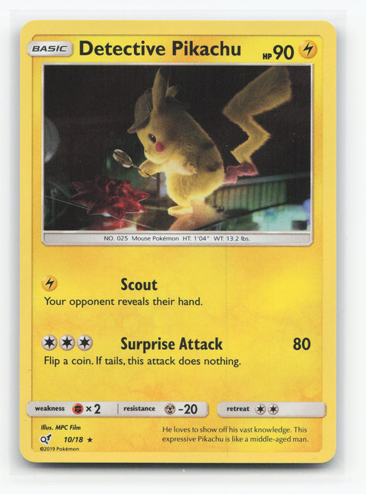 Detective Pikachu 10/18 - Detective Pikachu
