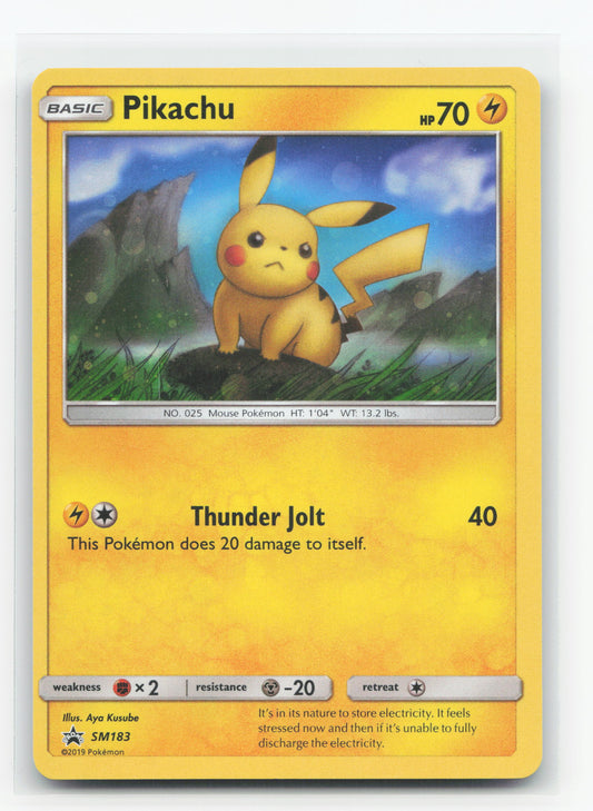 Pikachu SM183 - SM Black Star Promos