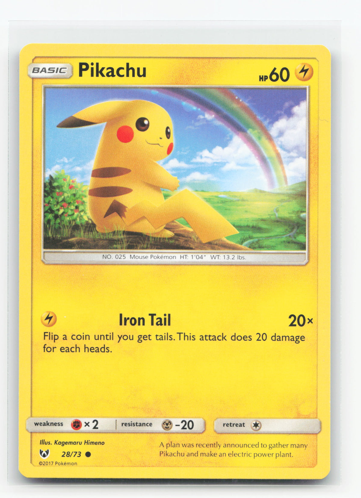 Pikachu 28/73 - Shining Legends