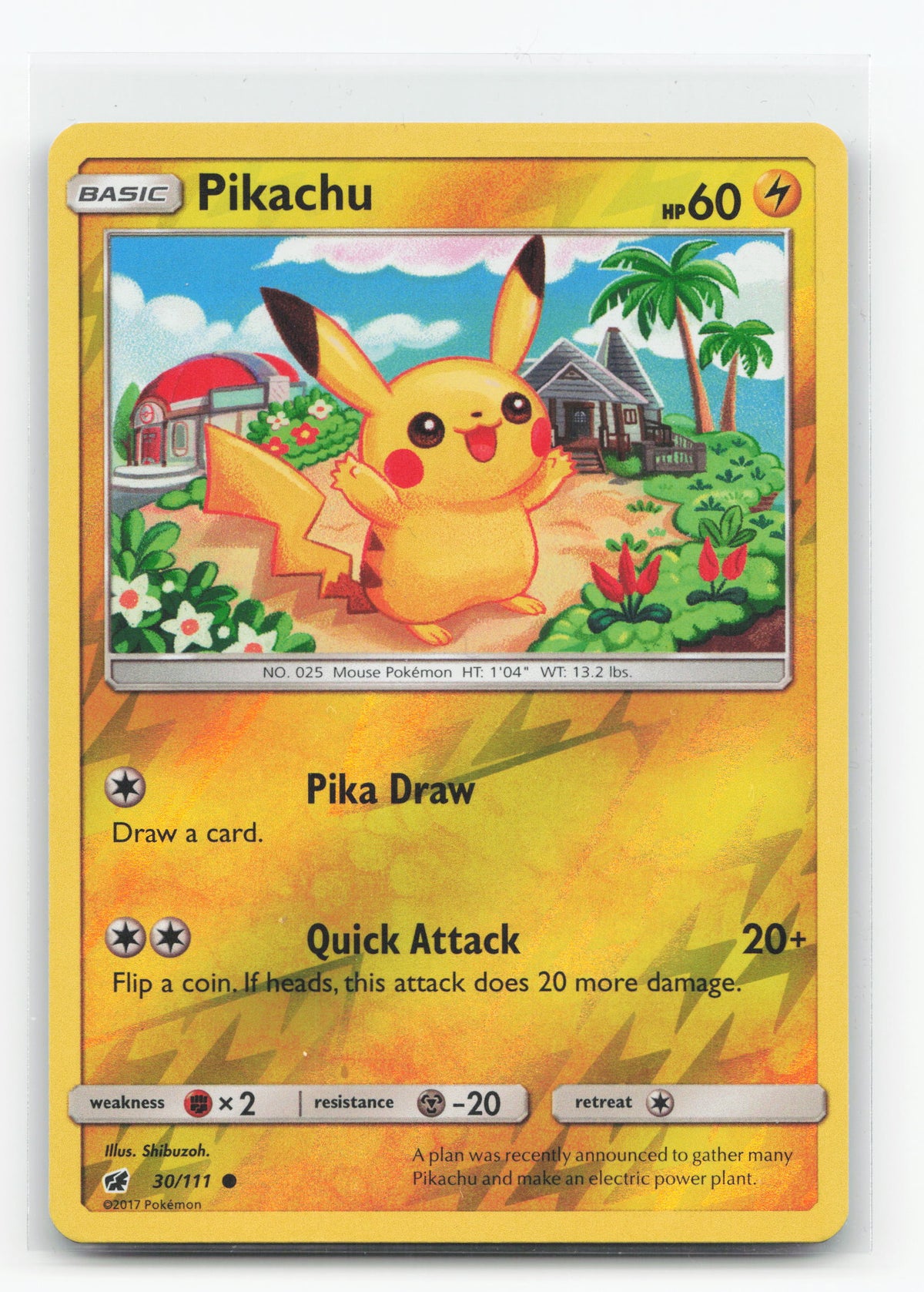 Pikachu 30/111 - Crimson Invasion