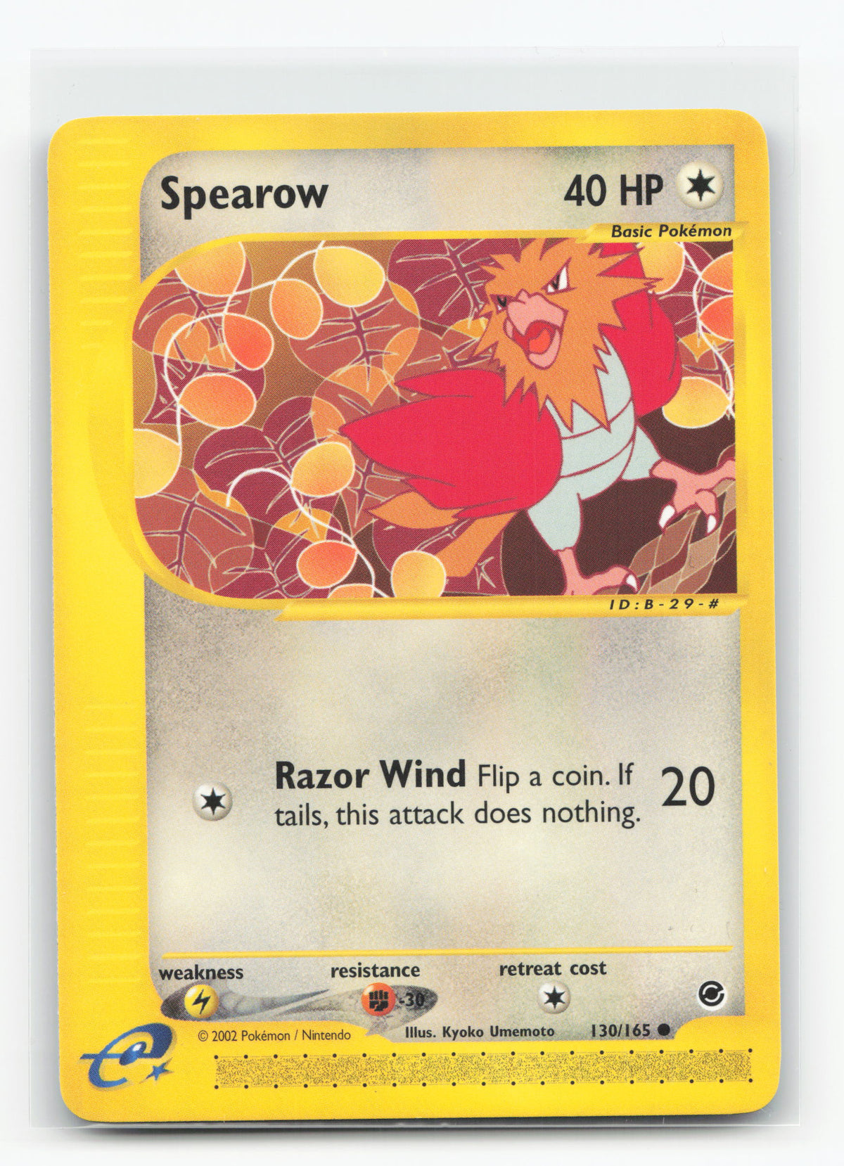 Spearow 130/165 - Expedition Base Set