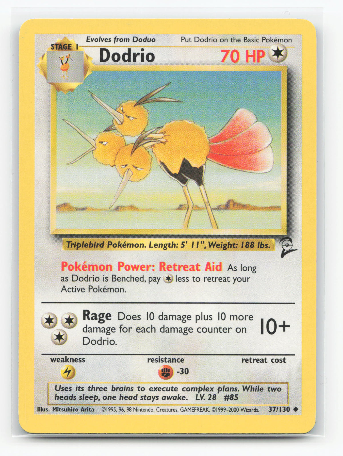 Dodrio 37/130 - Base Set 2