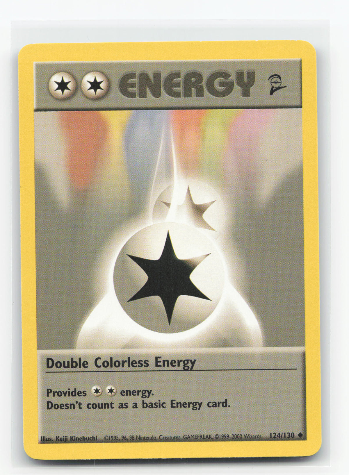 Double Colorless Energy 124/130 - Base Set 2