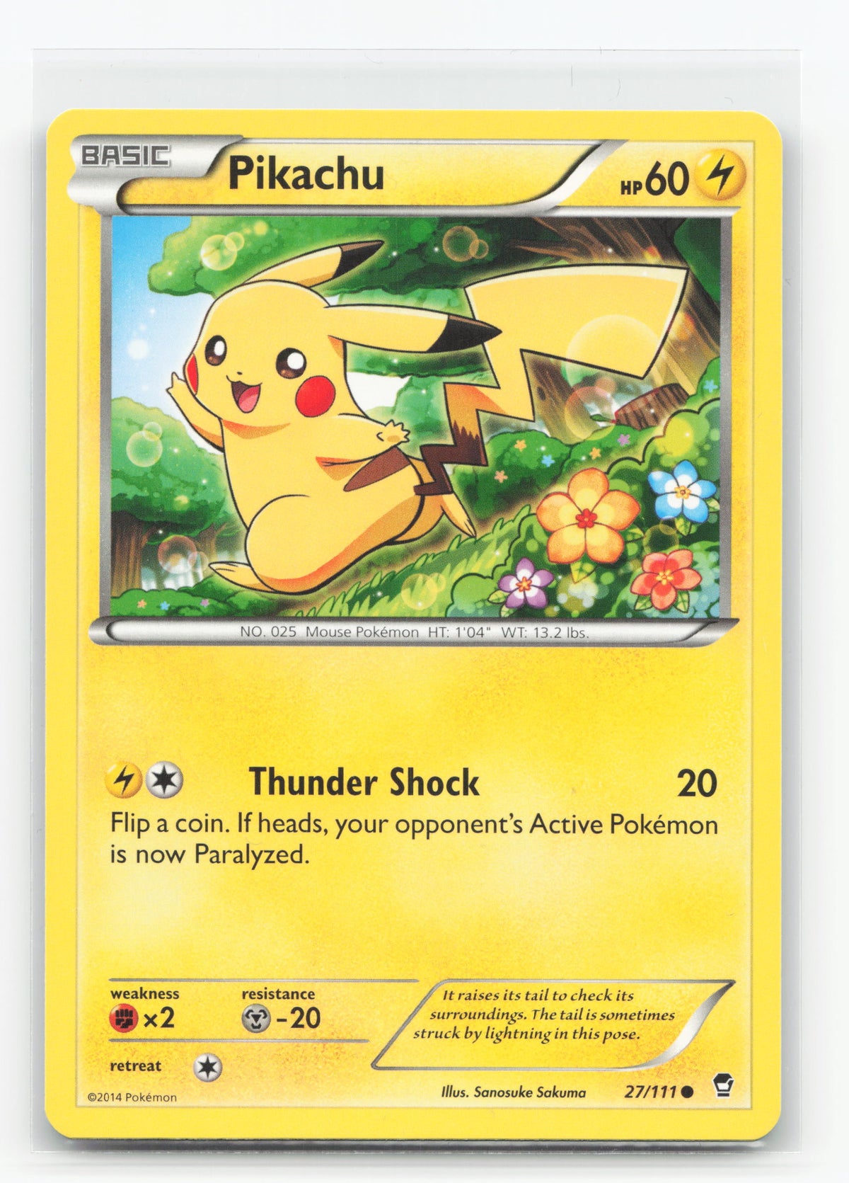 Pikachu 27/111 - Furious Fists