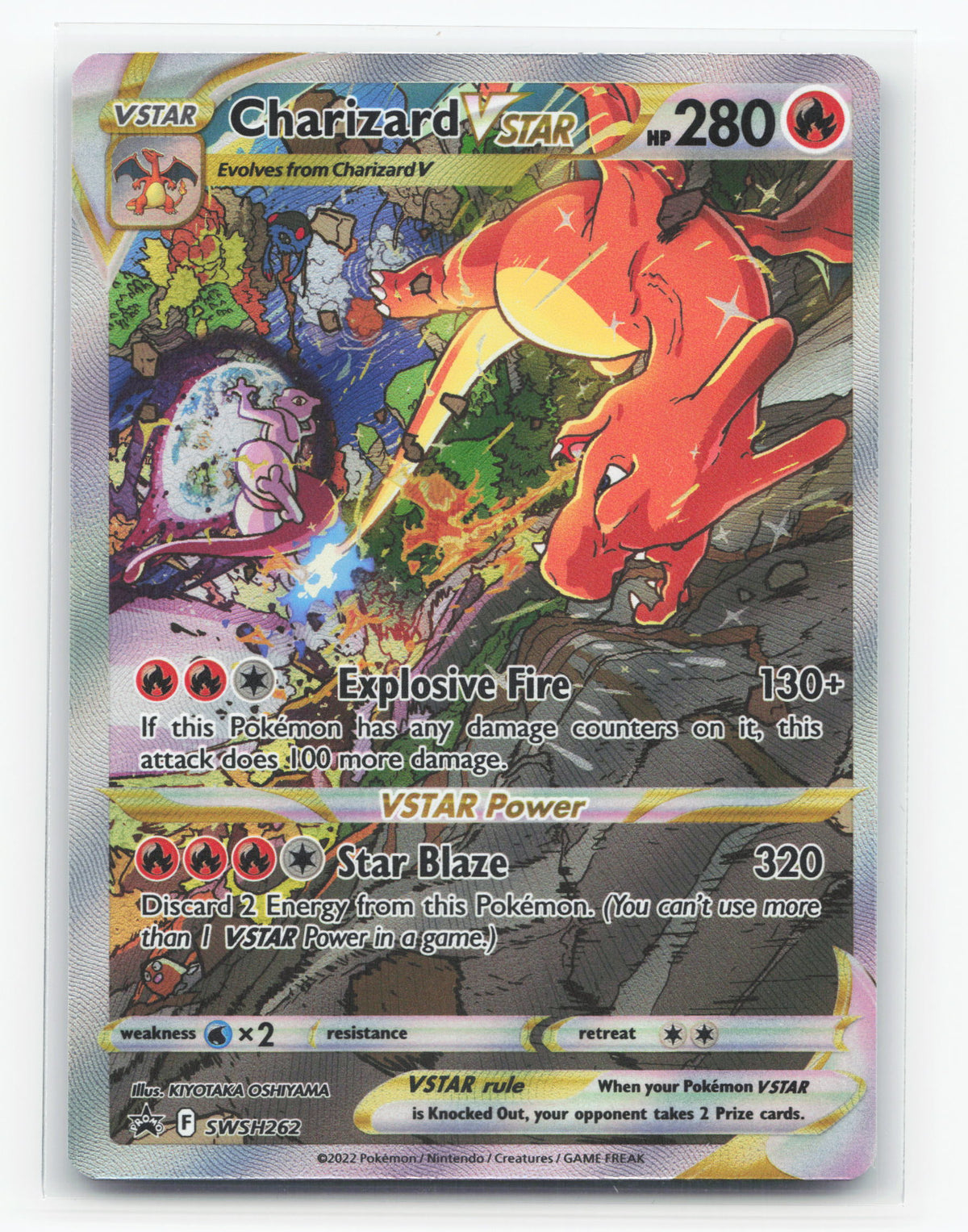 Charizard VSTAR SWSH262 - SWSH Black Star Promos