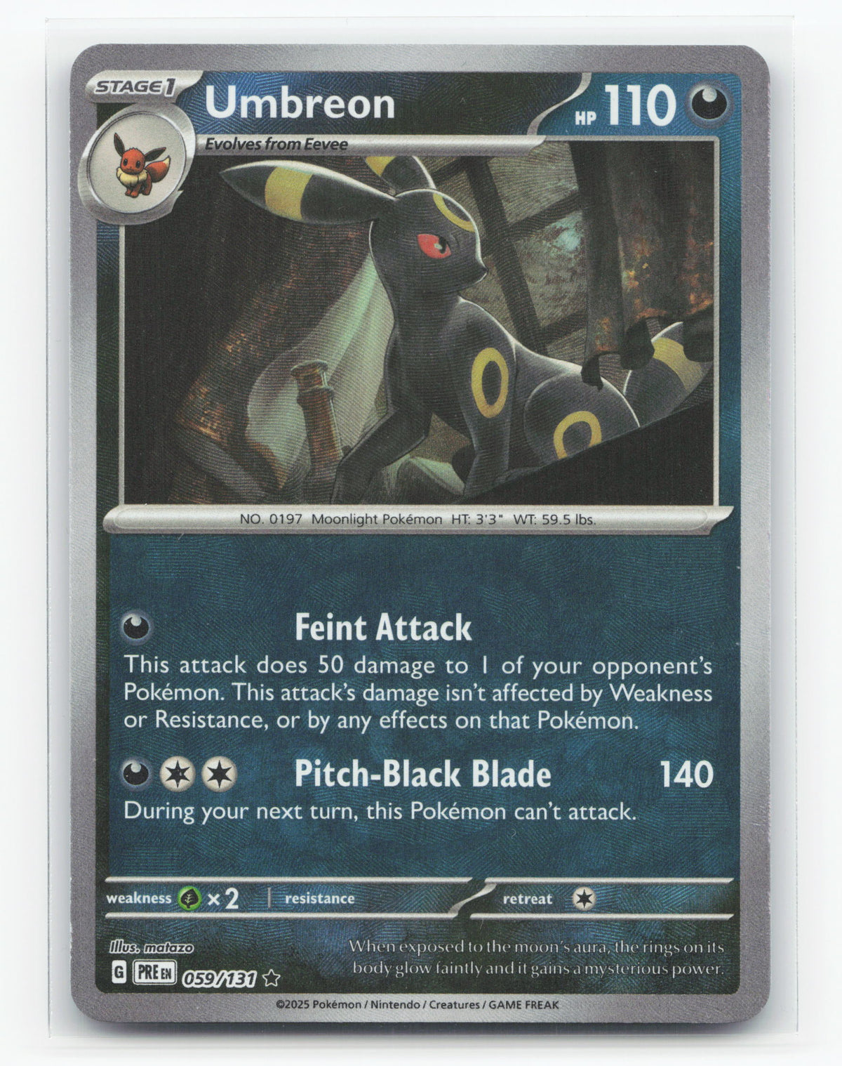Umbreon (Master Ball) 059/131 - Prismatic Evolutions