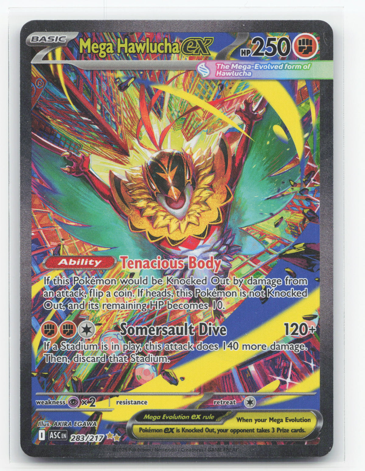 Mega Hawlucha ex 283/217 - Ascended Heroes