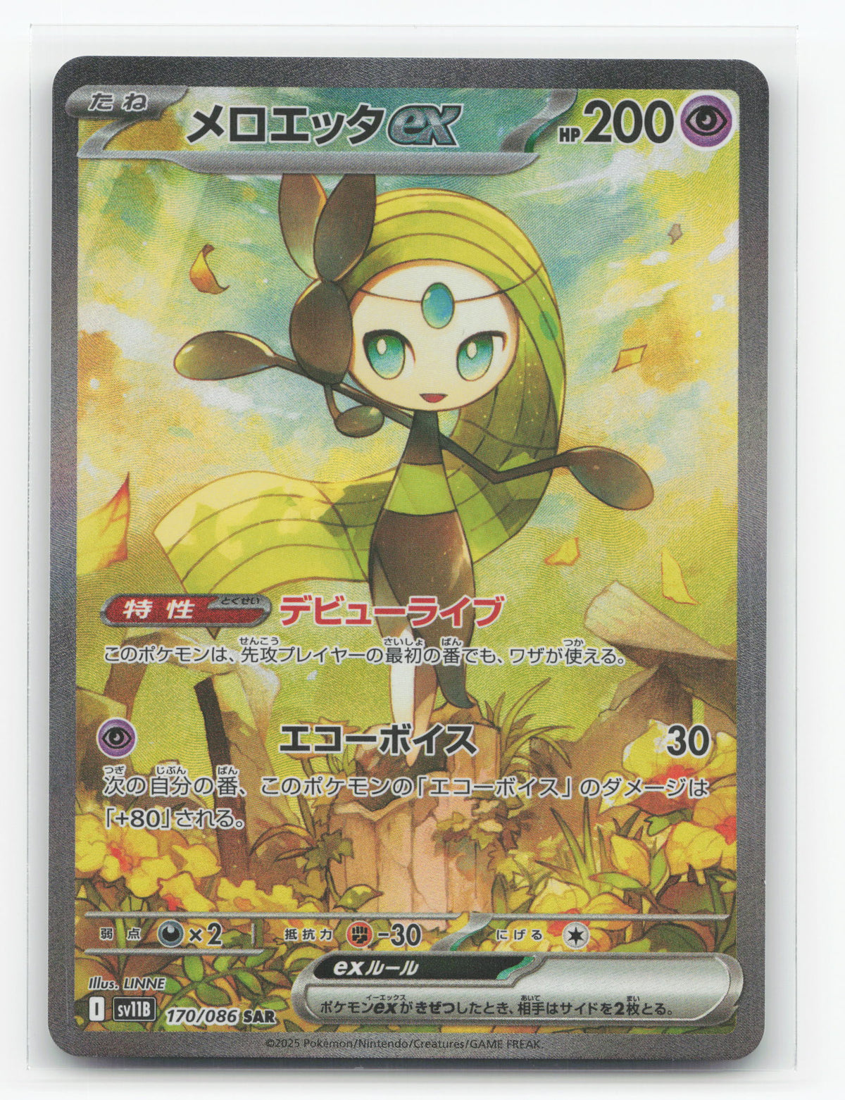 Meloetta ex 170/086 - Black Bolt