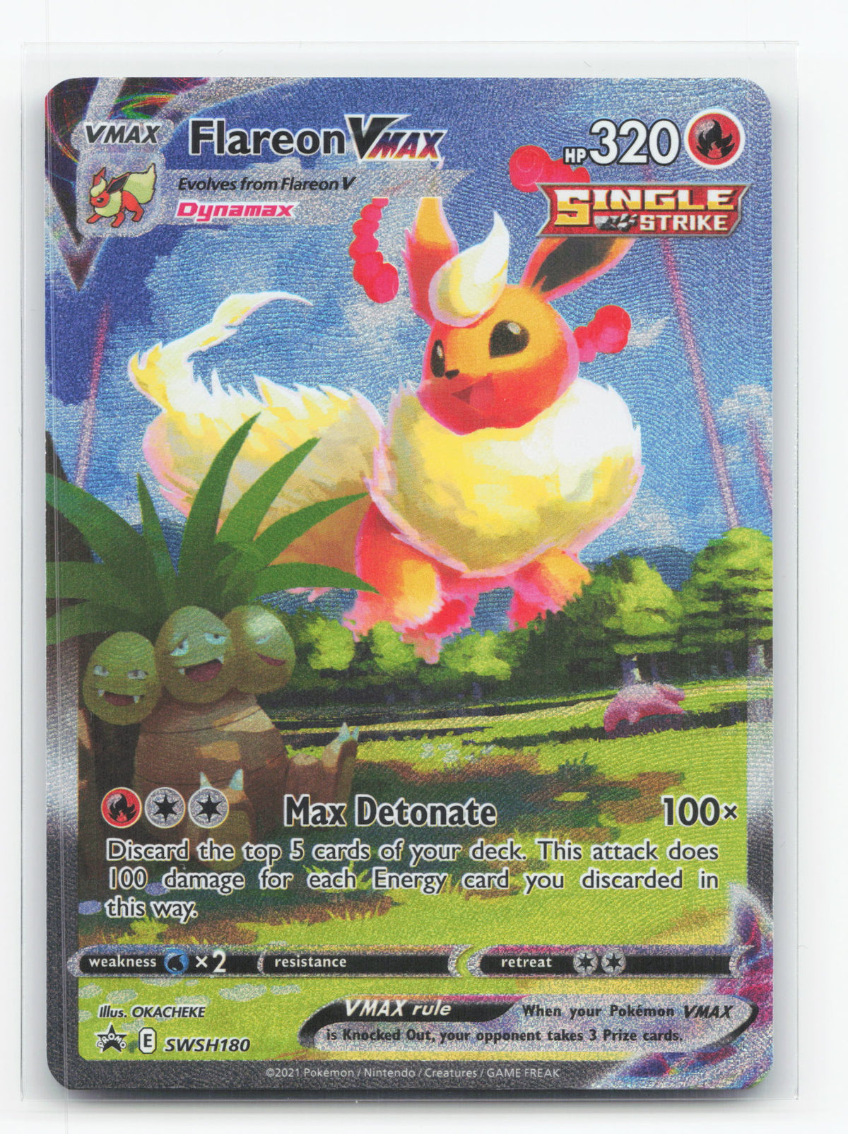 Flareon VMAX SWSH180 - SWSH Black Star Promos