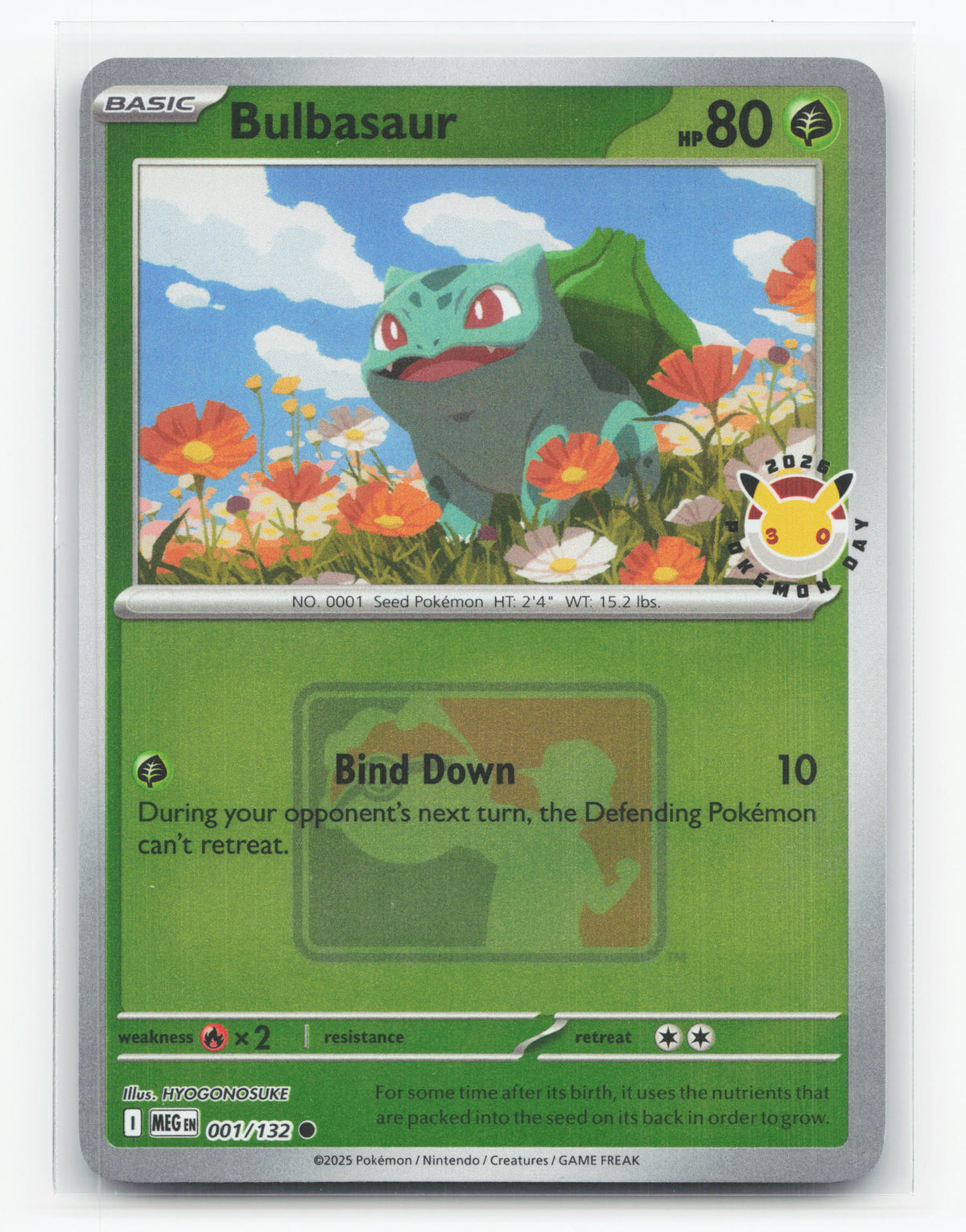 Bulbasaur 001/132 - Mega Evolution