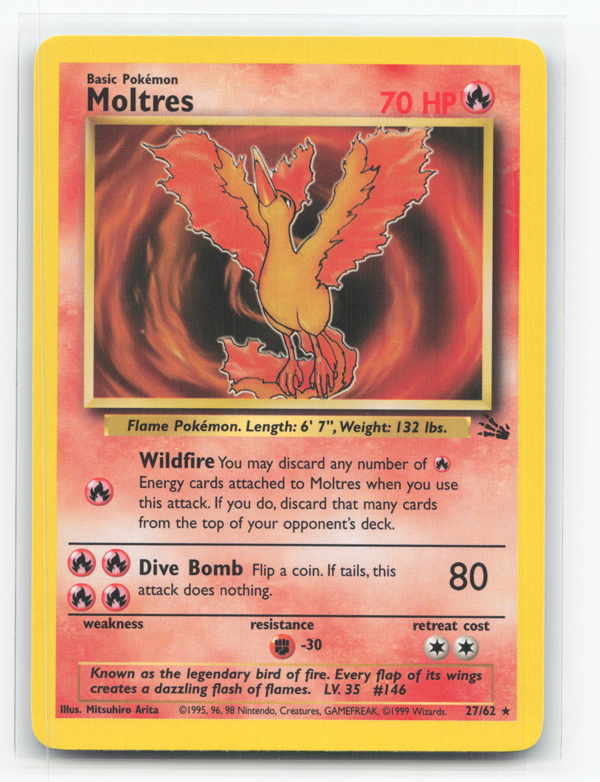 Moltres 27/62 - Fossil