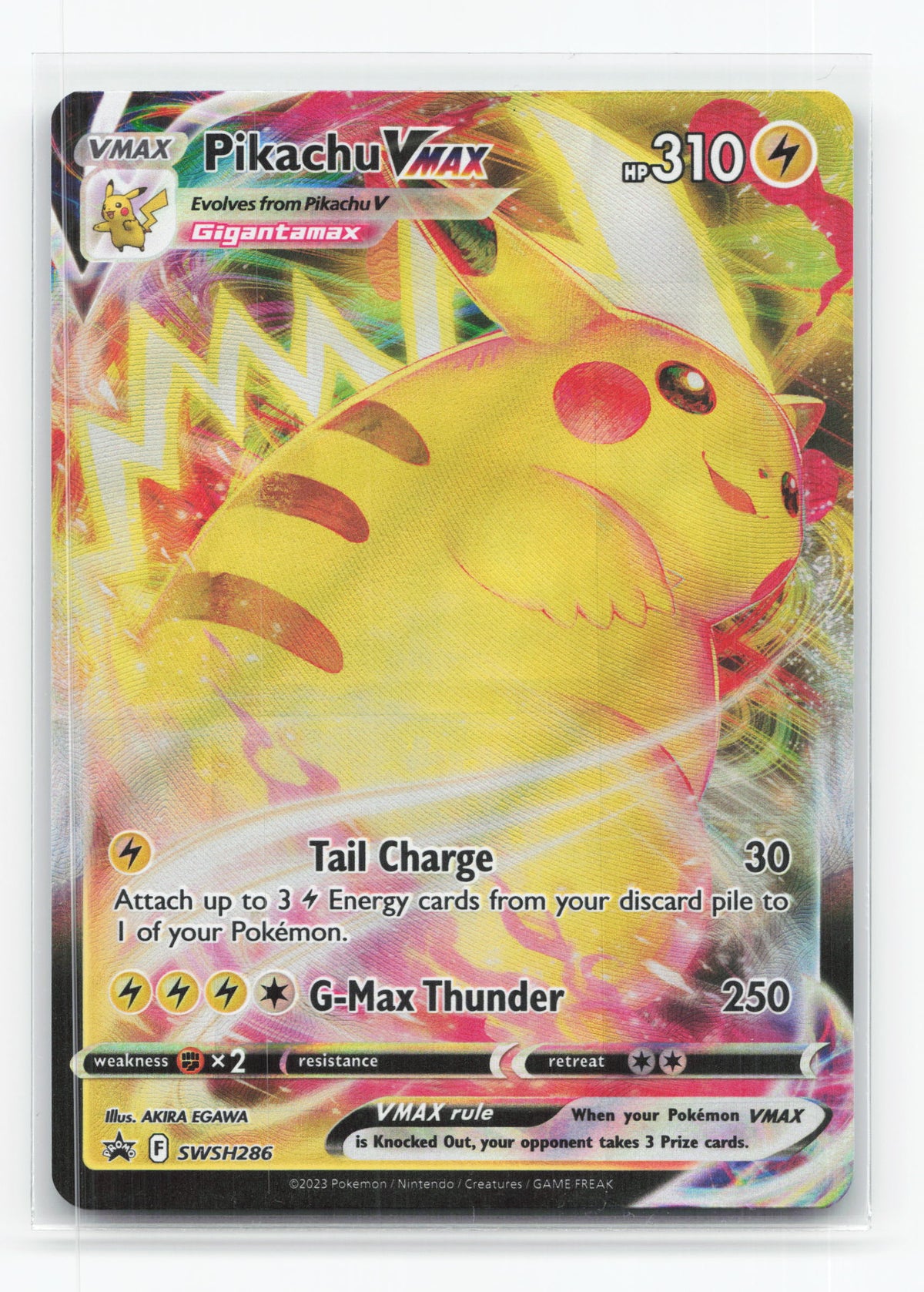 Pikachu VMAX SWSH286 - SWSH Black Star Promos