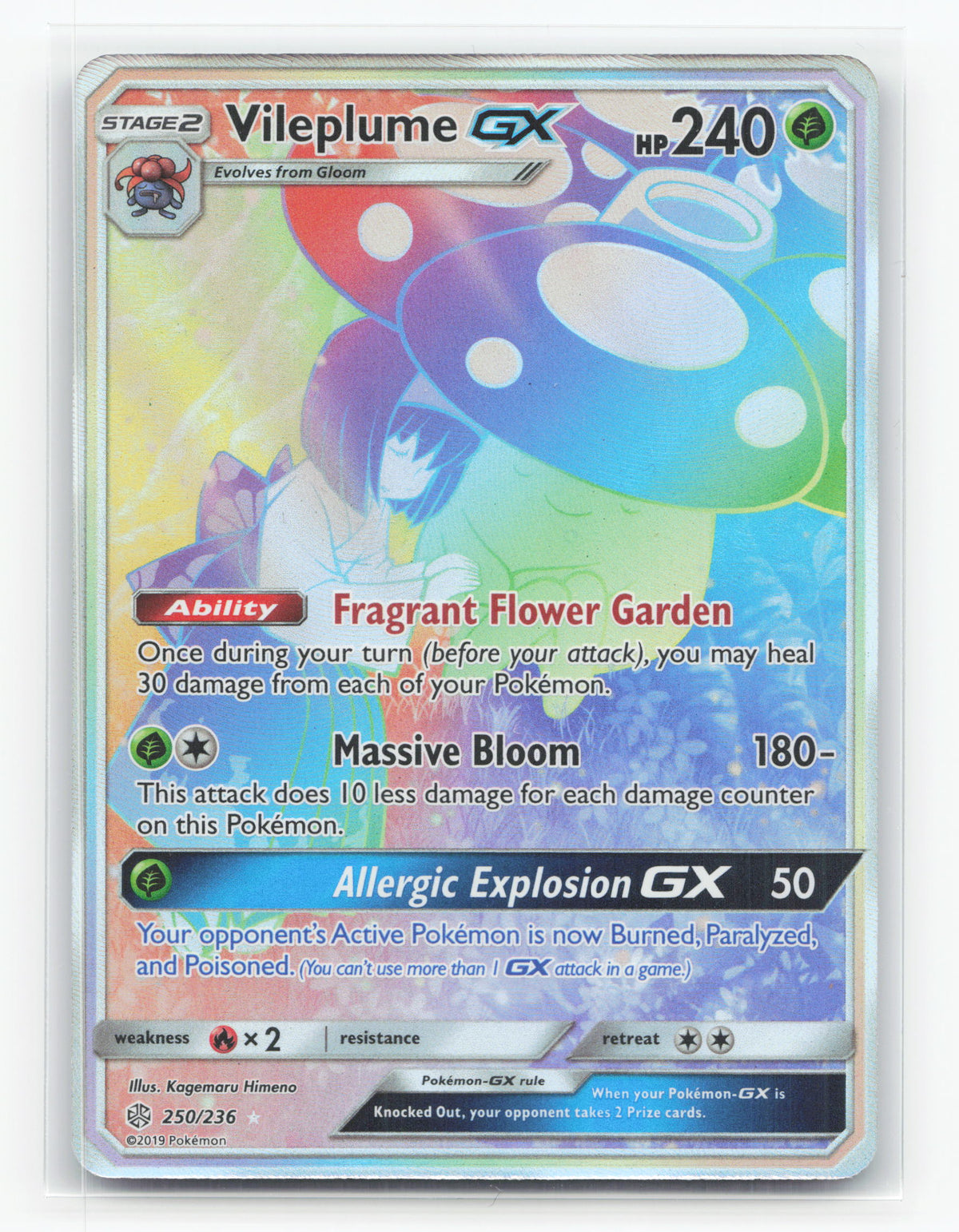 Vileplume-GX 250/236 - Cosmic Eclipse