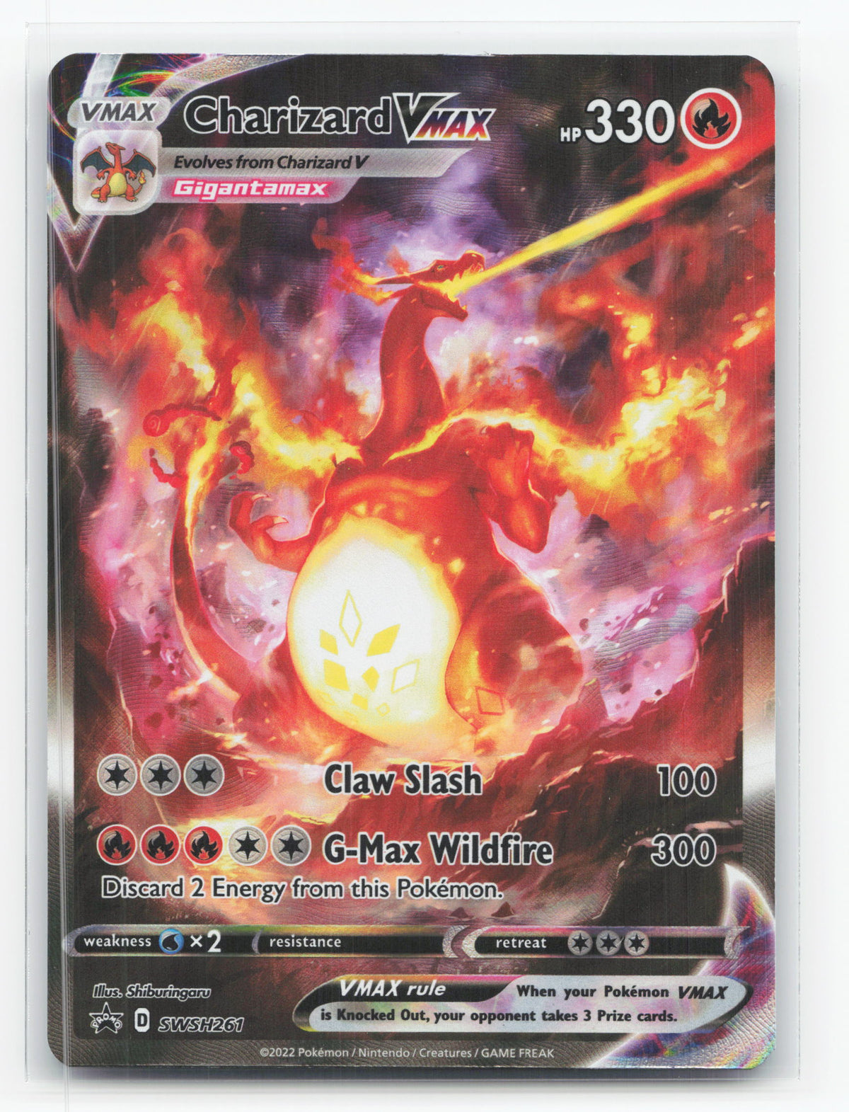 Charizard VMAX SWSH261 - SWSH Black Star Promos