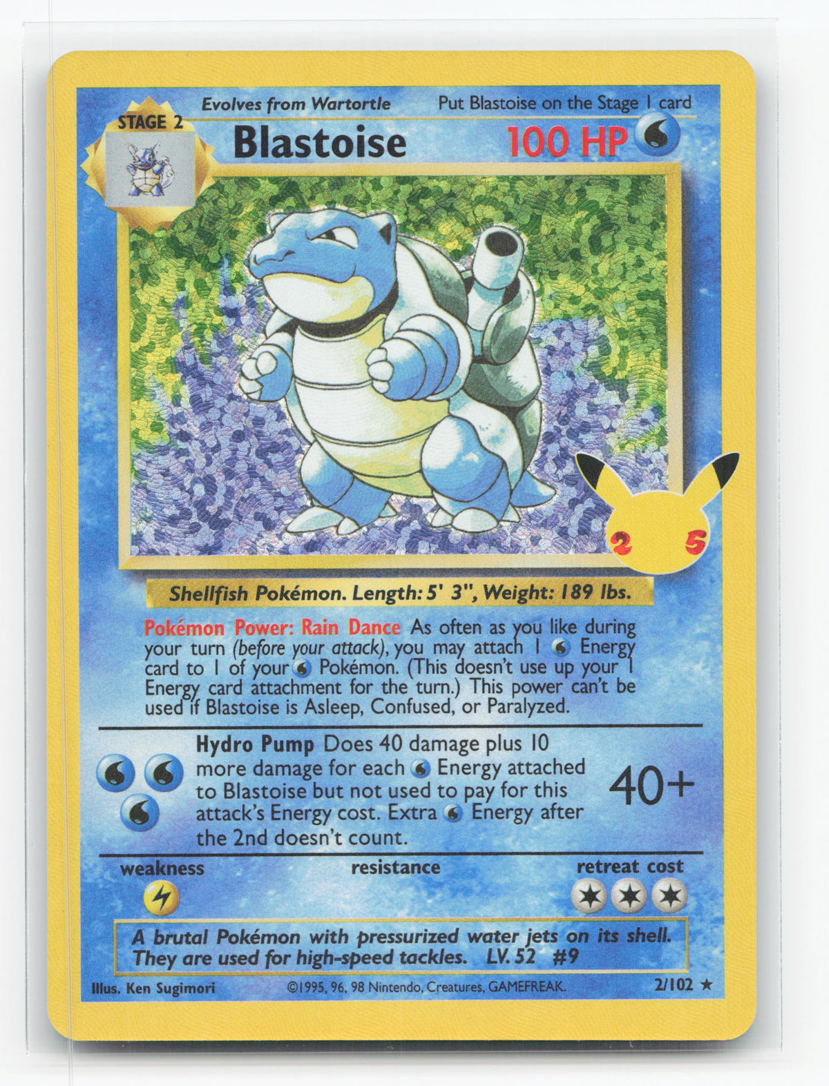Blastoise 2 - Celebrations: Classic Collection