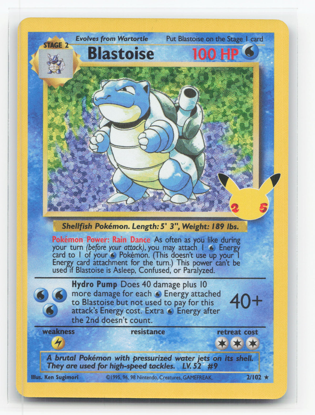 Blastoise 2 - Celebrations: Classic Collection