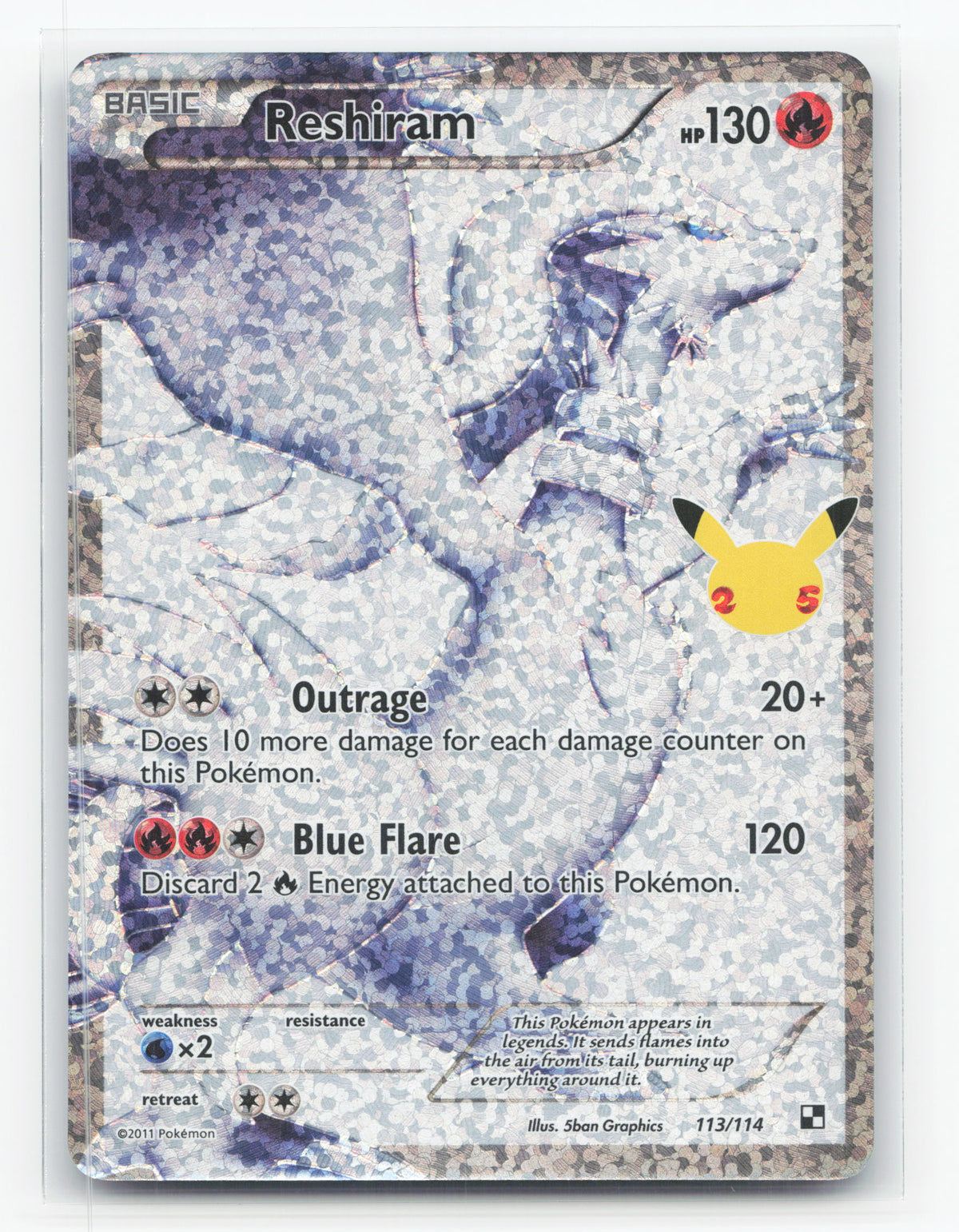 Reshiram 113 - Celebrations: Classic Collection