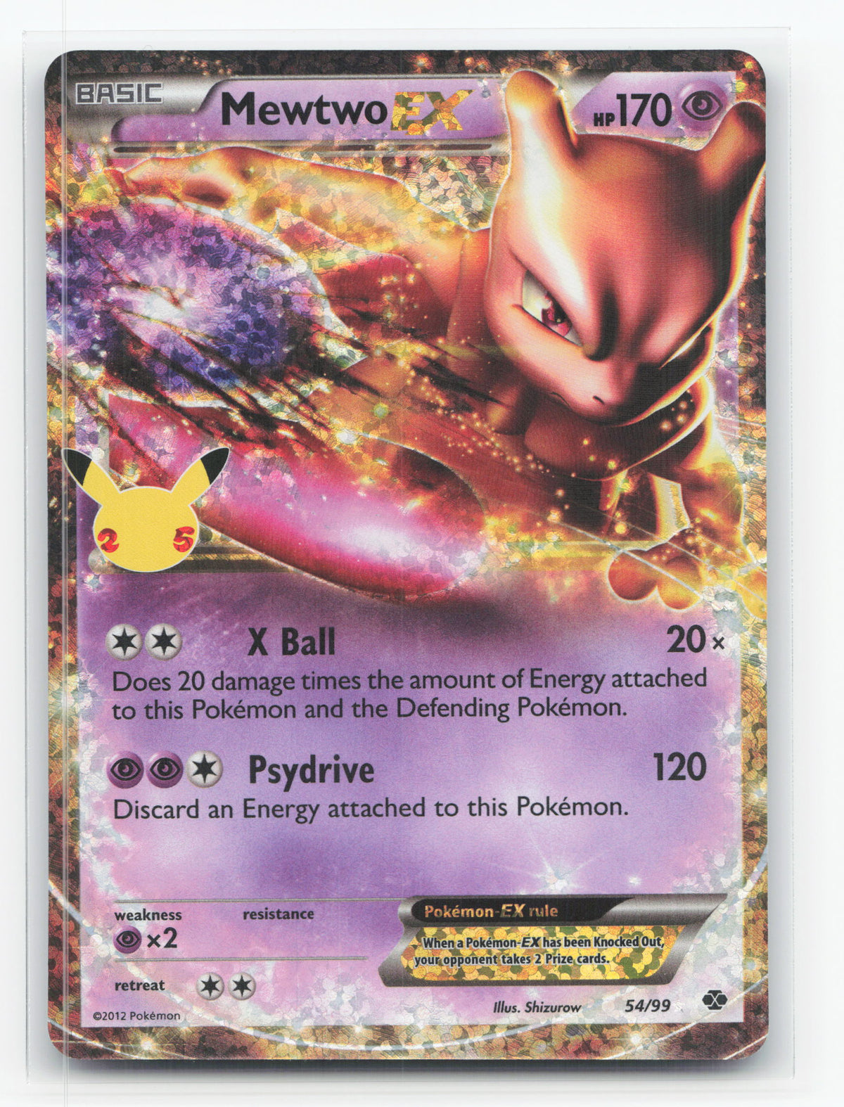 Mewtwo-EX 54 - Celebrations: Classic Collection