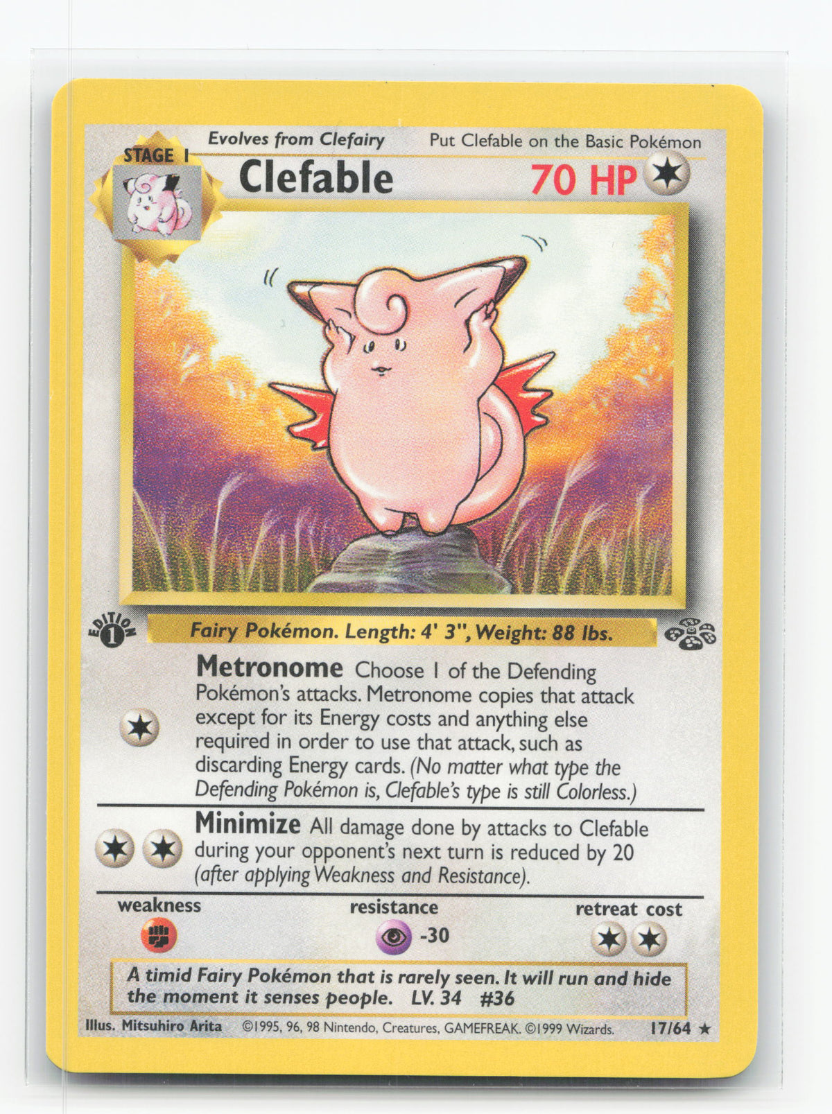 Clefable 17/64 - Jungle