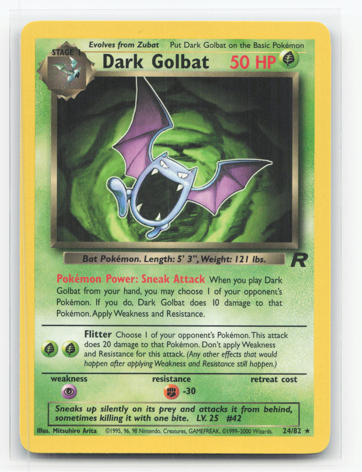 Dark Golbat 24/82 - Team Rocket