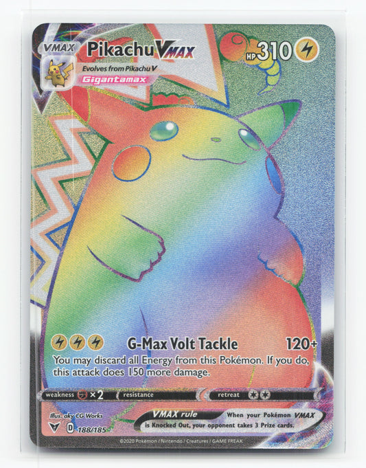 Pikachu VMAX 188/185 - Vivid Voltage