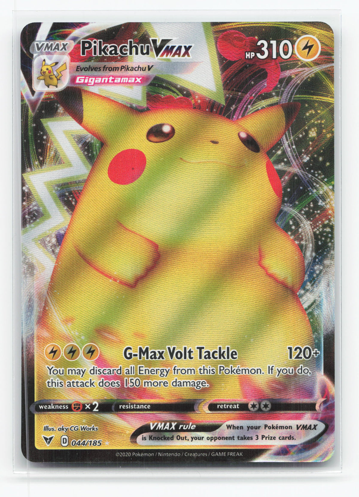 Pikachu VMAX 044/185 - Vivid Voltage