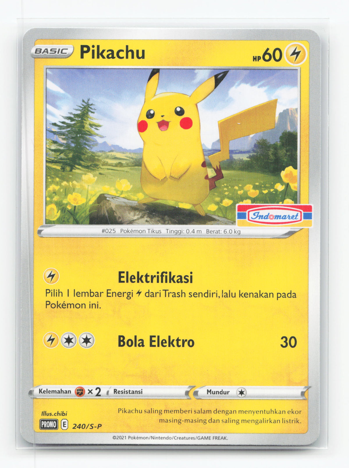 Pikachu (Indonesian Promo) 049/203 - Evolving Skies