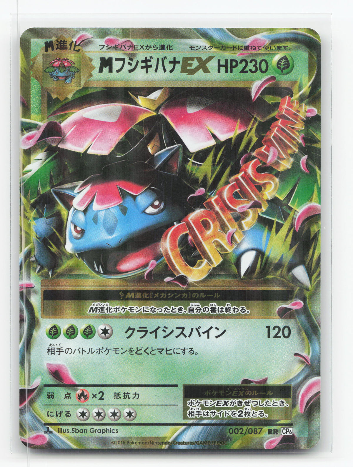 M Venusaur-EX 002/087 - Expansion Pack 20th Anniversary