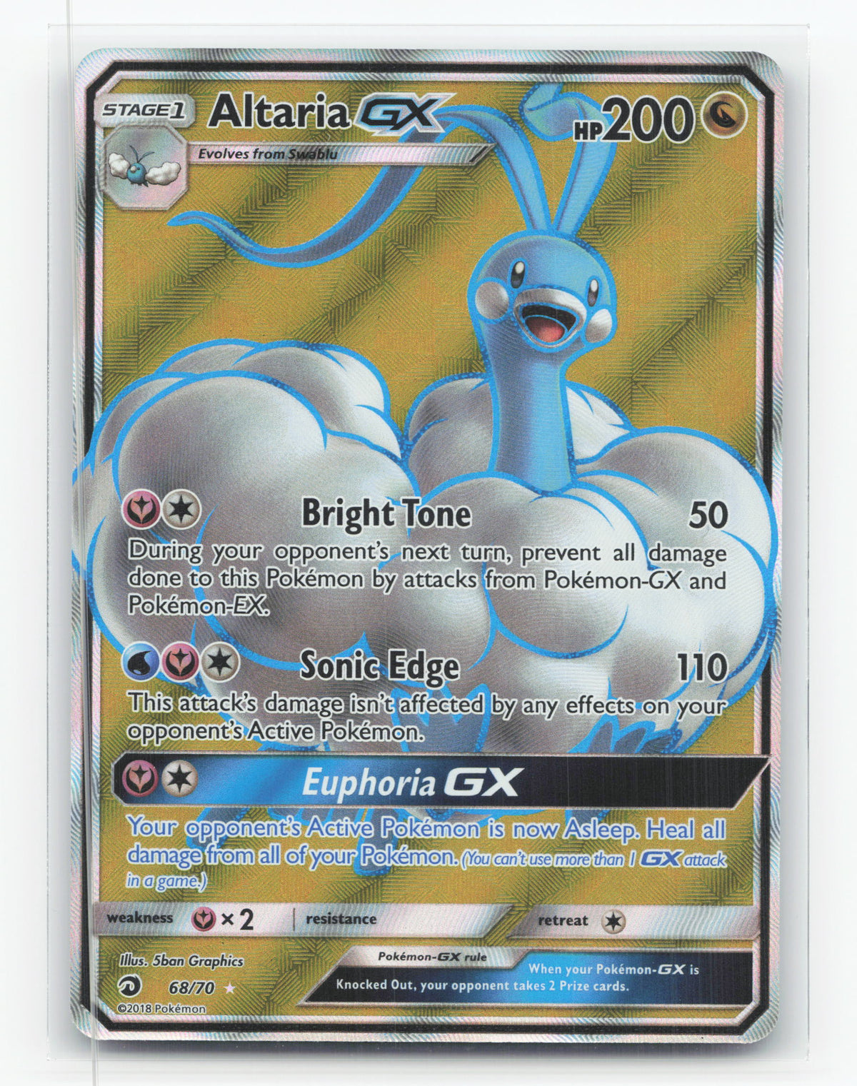 Altaria-GX 68/70 - Dragon Majesty