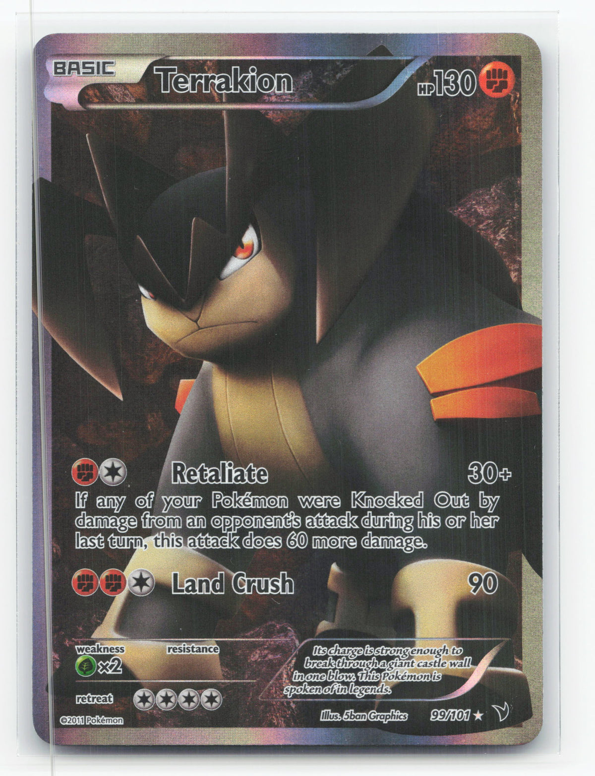 Terrakion 99/101 - Noble Victories