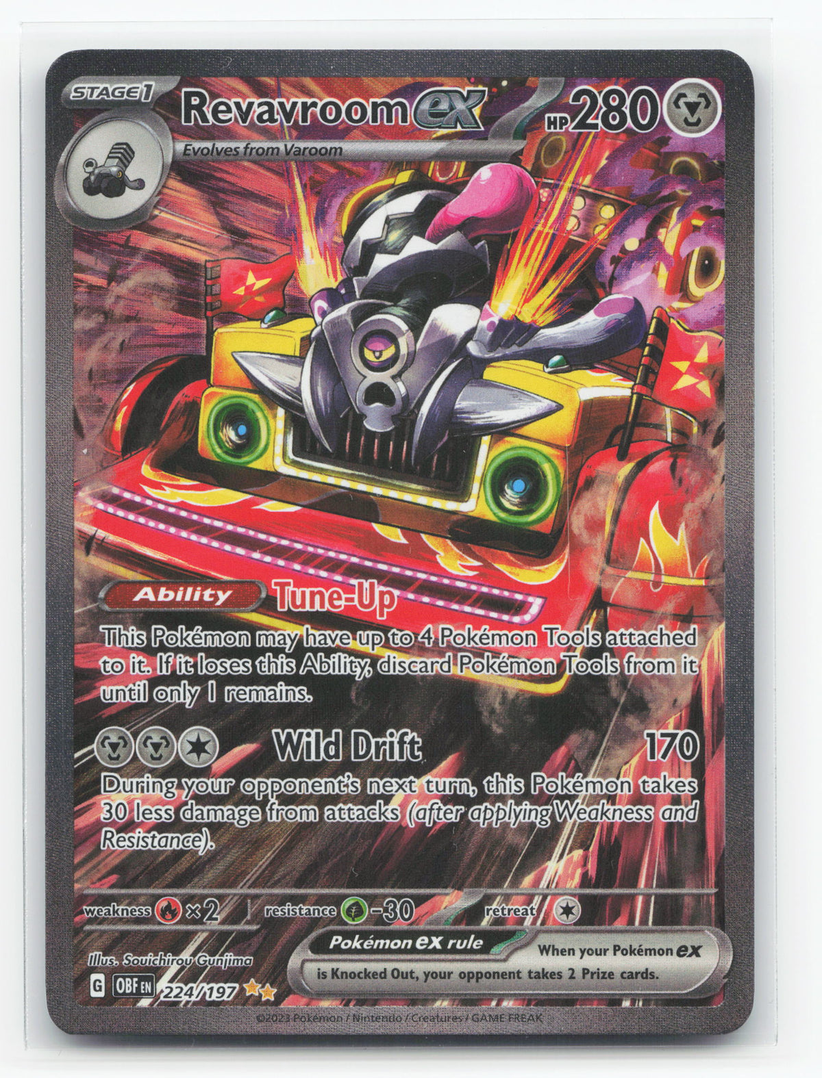 Revavroom ex 224/197 - Obsidian Flames