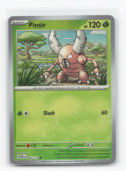 Pinsir (Pokeball Reverse) 003/131 - Prismatic Evolutions