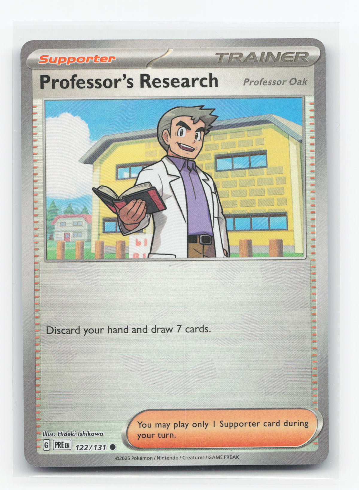Professor's Research 122/131 - Prismatic Evolutions