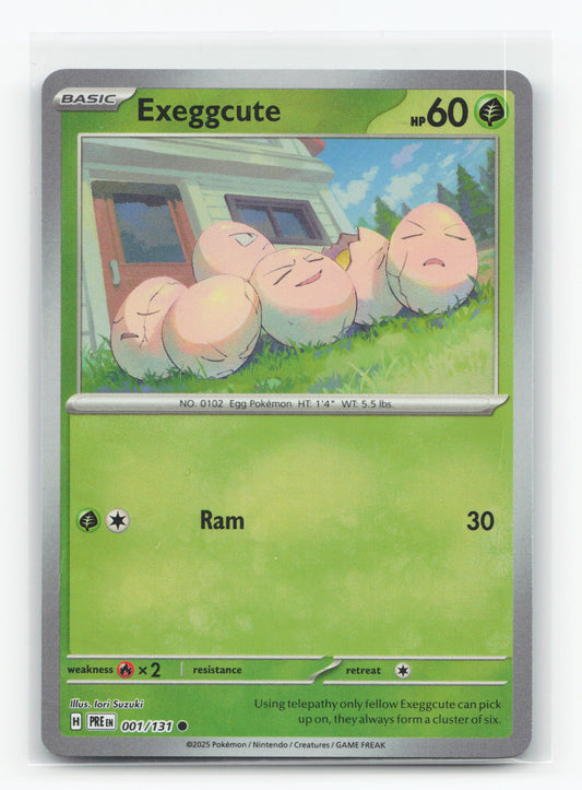 Exeggcute (Pokeball Reverse) 001/131 - Prismatic Evolutions