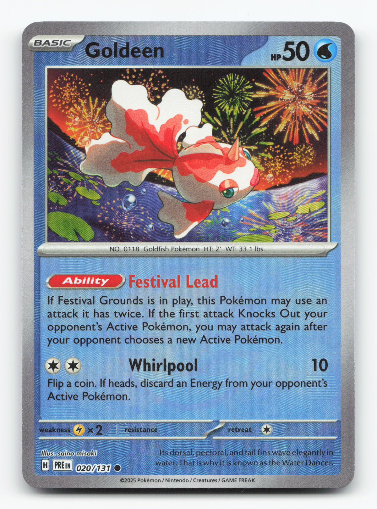 Goldeen 020/131 - Prismatic Evolutions