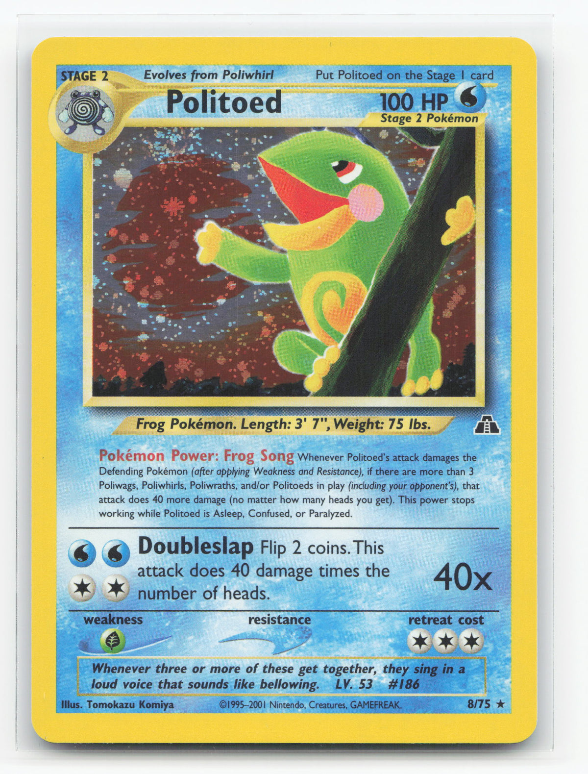 Politoed 8/75 - Neo Discovery