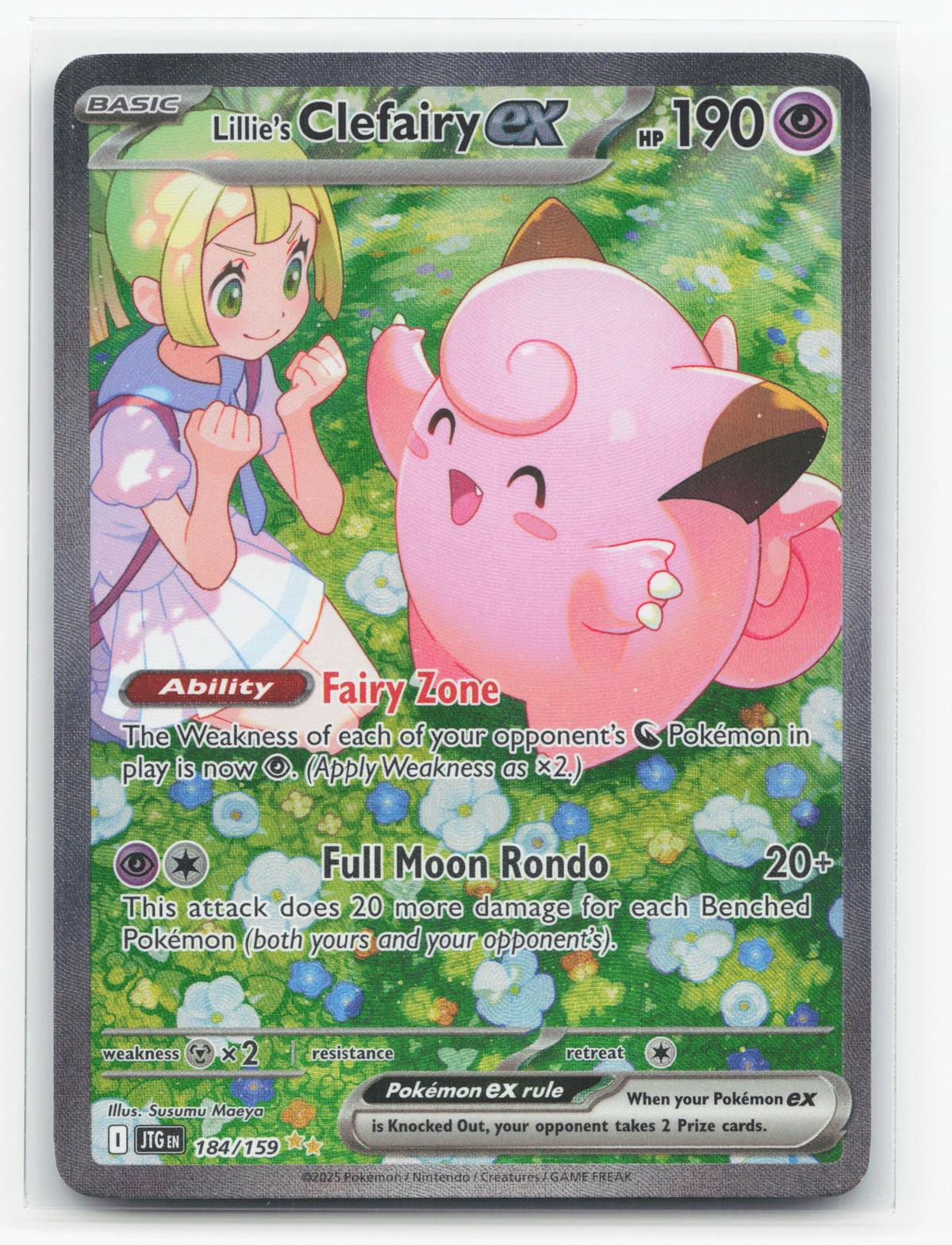 Lillie's Clefairy ex 184/159 - Journey Together