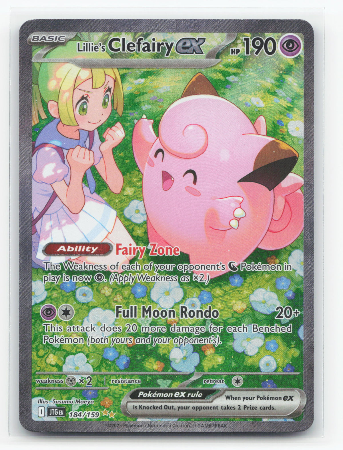 Lillie's Clefairy ex 184/159 - Journey Together