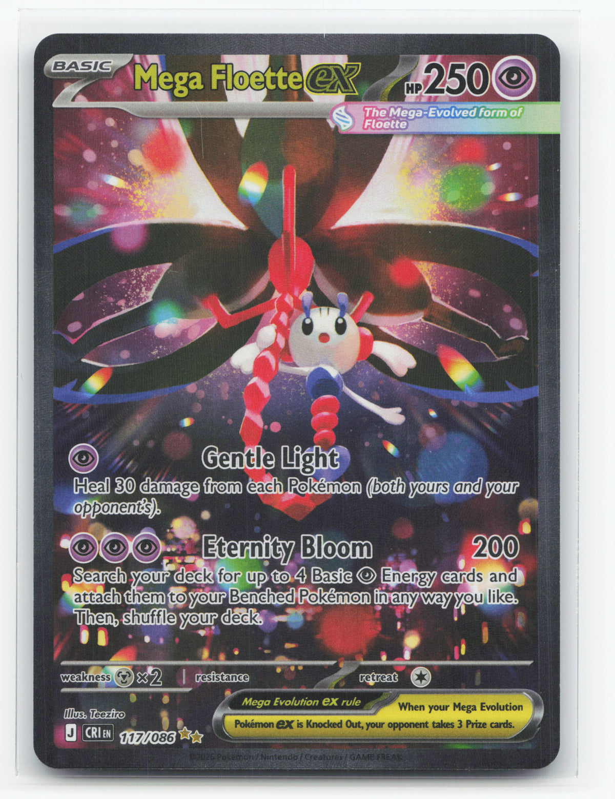 Mega Floette ex 117/086 - Chaos Rising