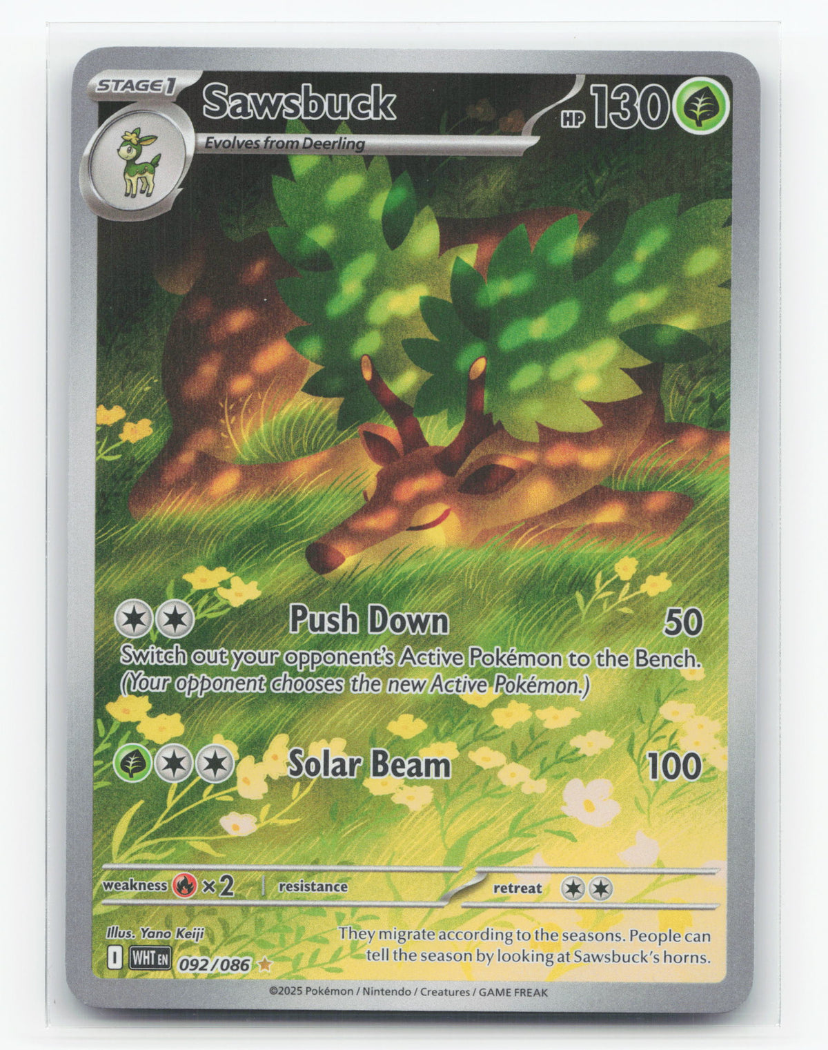 Sawsbuck 092/086 - White Flare