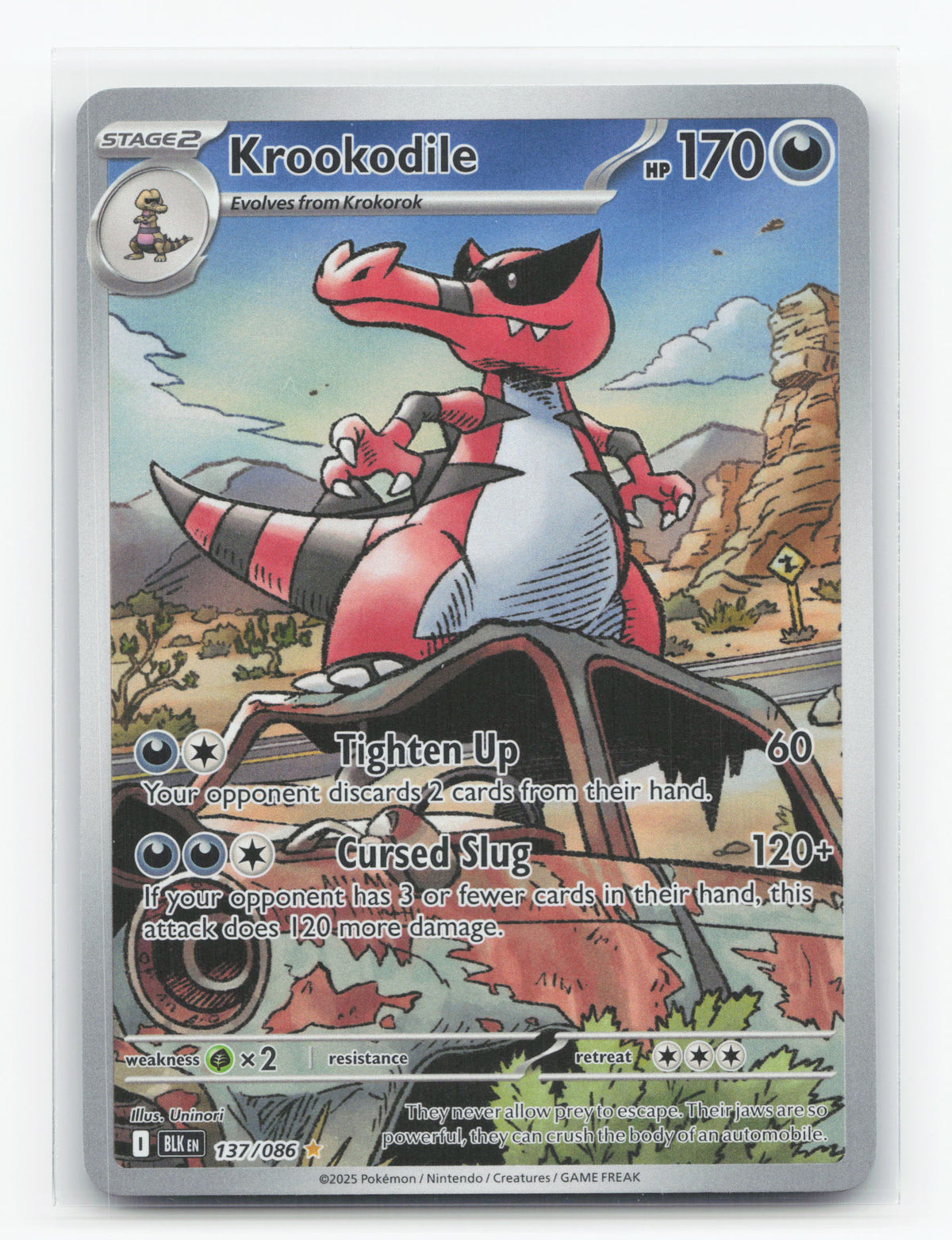 Krookodile 137/086 - Black Bolt