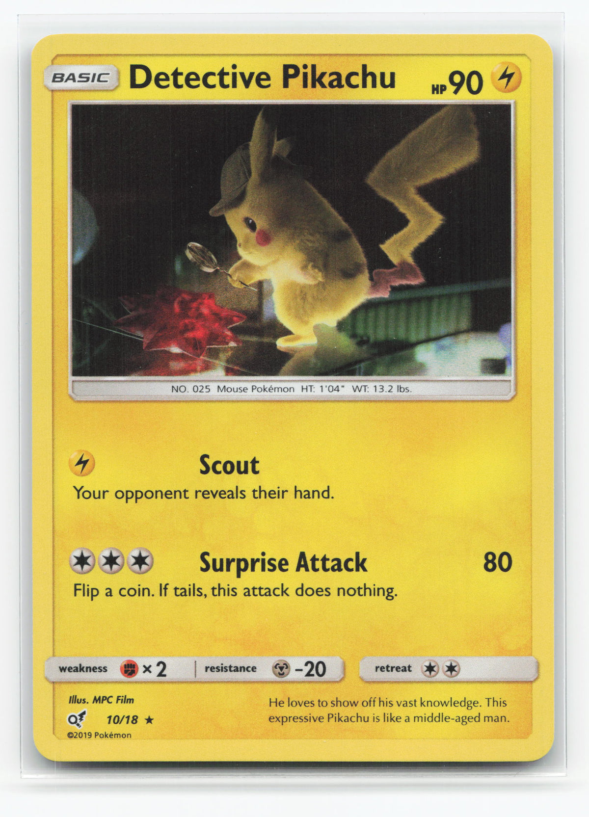 Detective Pikachu 10/18 - Detective Pikachu