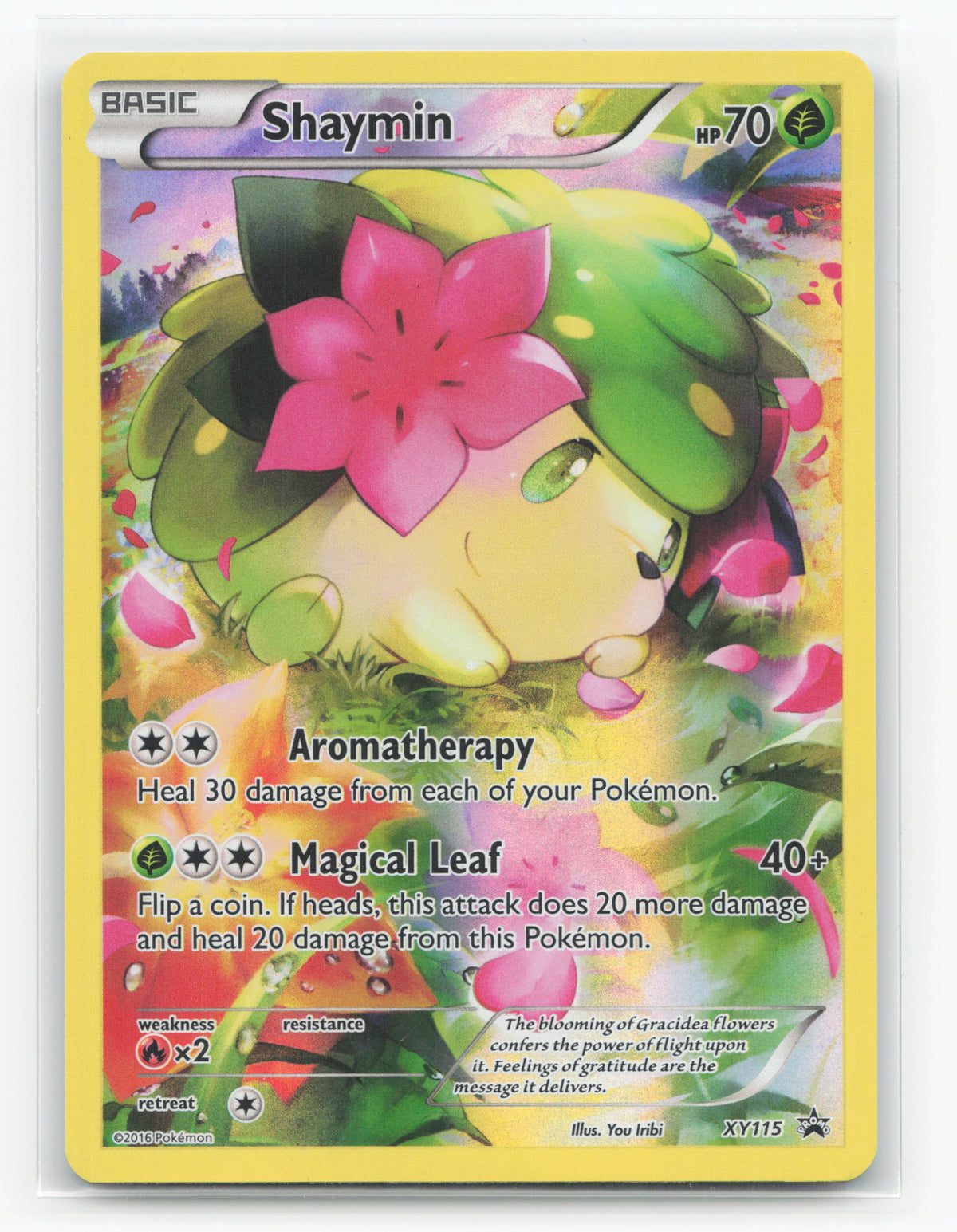 Shaymin XY115 - XY Black Star Promos