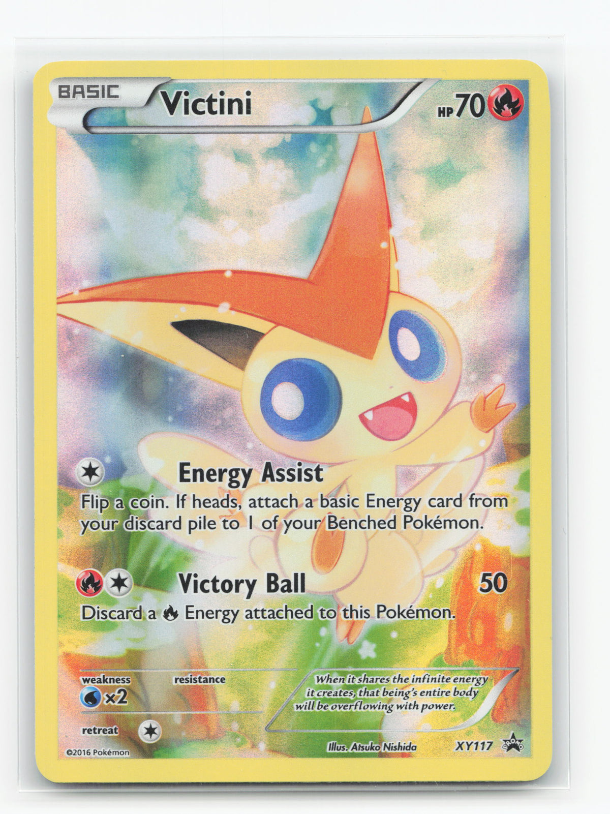 Victini XY117 - XY Black Star Promos